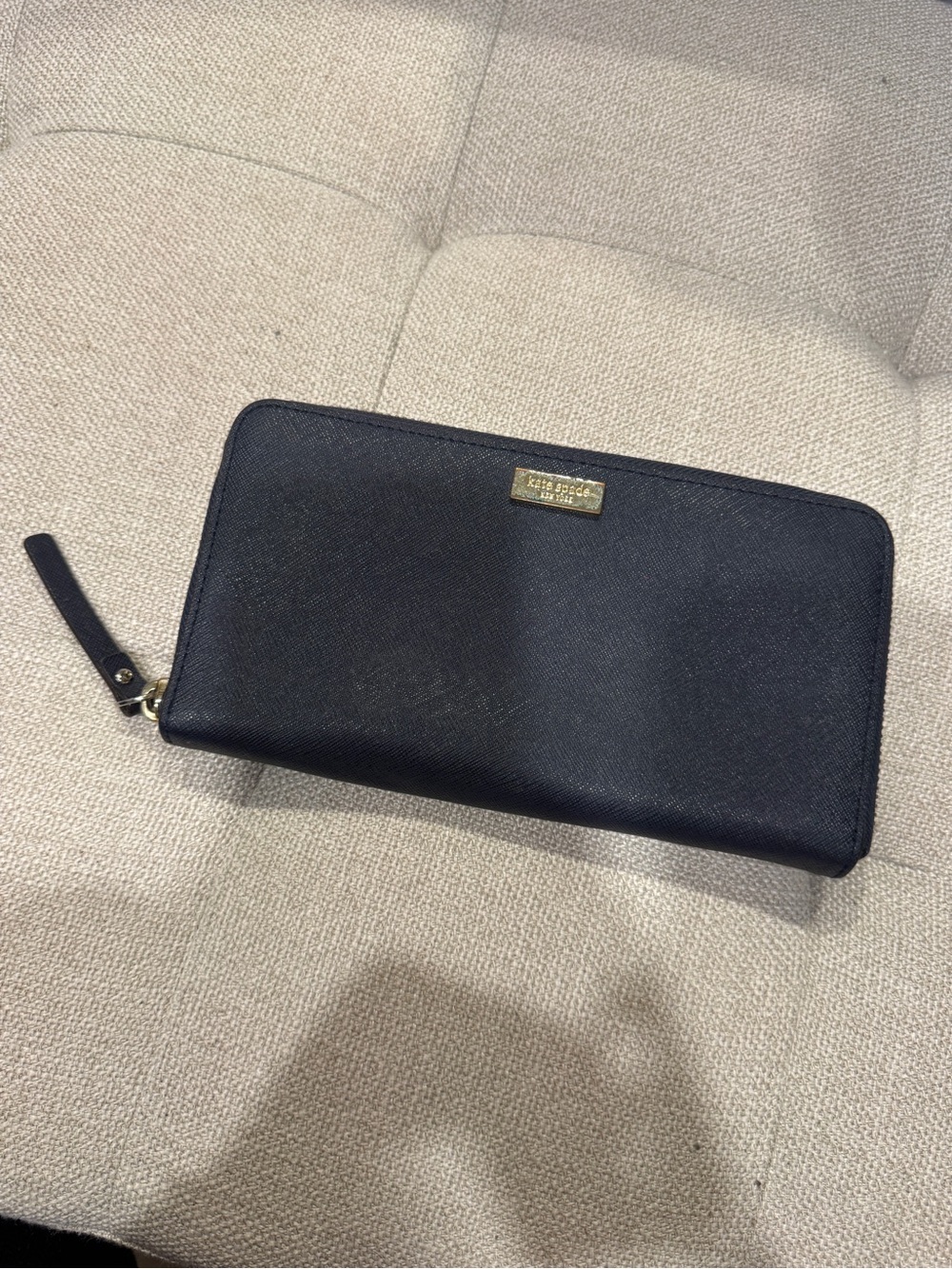 Kate Spade Navy Zip-Around Continental Wallet